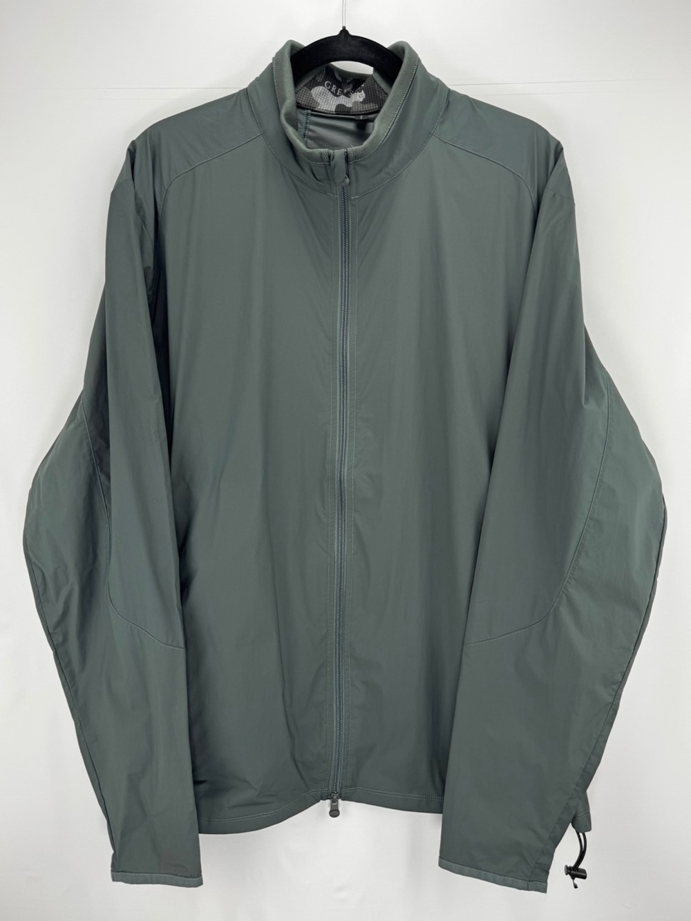Greyson Trailwolf Full Zip Windbreaker Lightweight Jacket - Gray